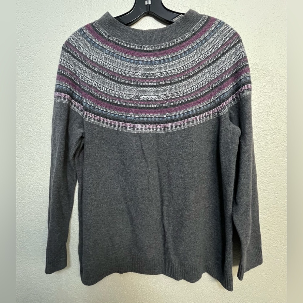 J. Jill Fair Isle Sweater
